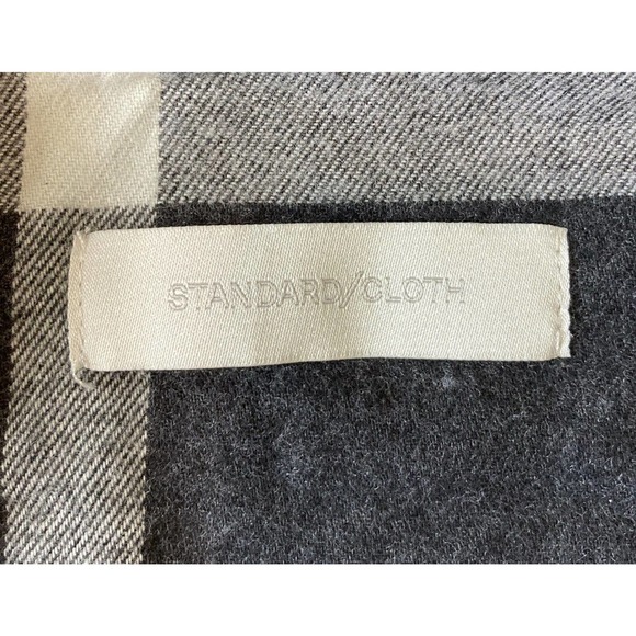 NWT Standard Cloth Button Up Shirt Size Small Men’s Black Long Sleeve MSRP $54 - Picture 4 of 10